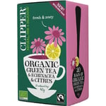 Clipper Organic Green Tea & Echinacea & Citrus 20 teepussia