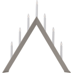 Star Trading - Arrow - Adventsljusstake - Beige