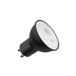 SLV LED lamp LED Bulb QPAR51 / Bulb, lamp, LED / GU10 2700K 6W 450lm Black dimmable 38 Degrees