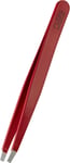 Rubis Universal Tweezers - Straight Tip - Red