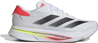 Adidas Men's Adizero Sl2 White/Core Black/Red, 40 2/3