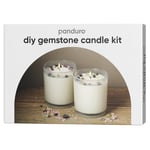 DIY-kit gemstone candle kit – väldoftande & gnistrande sojaljus av sojavax