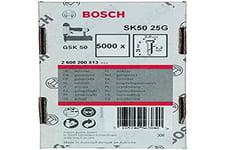 Bosch Accessories Pointe Galvanisé SK50 25G pour Cloueur Pneumatique, 1.2mm x 2mm x 1mm, Lot de 5000