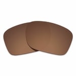 Scratch Proof Polarized Replacement Lenses for-Oakley Holbrook Sunglass Brown