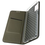 Folio Case for Motorola Moto E22 / E22i Magnetic Cover Card-holder Stand Black