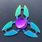 Metallfärgad legering Fingertop Gyro Finger Rotating Finger Användbart verktyg för tryckreducering Colorful Blade 134