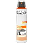 L'Oréal Paris Men Expert Collection Hydra Energy Extreme Sport Deodorantti Spray 150 ml
