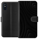 Xiaomi Redmi 9A Plånboksfodral Black Waves