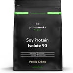 Protein Works Soy Protein 90 (Isolate) Protein Powder | 100% Plant-Based | Low