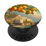 Amalfi Coast Lemon - Coastal Town and Citrus Delight PopSockets PopGrip Interchangeable