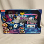 PAW Patrol Mighty Movie Car Helicopter 2 Vehicle Pack Chase Sky Figures New.
