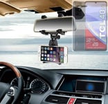 Car rear view mirror bracket for TCL 40 SE Smartphone Holder mount