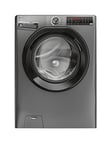 Hoover H-Wash 350 H3Wps4106Tmb6-80 10Kg Washing Machine, 1400 Spin, A Rated, Wifi - Anthracite