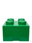 Lego Storage Brick 4 Green LEGO STORAGE