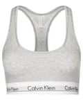 Calvin Klein Bralette - Modern Cotton W Grey Heather (Storlek S)