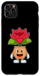 iPhone 11 Pro Max Plant pot Rose Flower Case