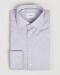Eton Slim Fit Signature Twill Printed Shirt Pink