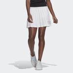 Adidas ADIDAS Club Pleated Skirt White Women (L)