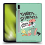 Head Case Designs Officially Licensed Looney Tunes Tweety And Sylvester The Cat Season Soft Gel Case Compatible With Samsung Galaxy Tab S7 5G