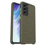 LifeProof Wake Case for Samsung Galaxy S21 FE 5G, Shockproof, Drop proof to 2 Meters, Protective Thin Case, Sustainably made from Recycled Ocean Plastic, Green