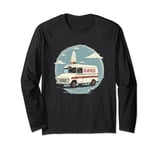 Pretty Ice Cream Truck Outfit for sweet Boys and Girls Long Sleeve T-Shirt