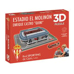 Eleven Force National Soccer Club Stadion Puzzle Stade 3D El Molinón (Sporting Gijón) (10803), Multicolore