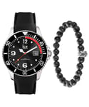 Ice-Watch Ice Watch Mens Black 018691 Silicone - One Size