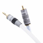 Supra Trico MP Coaxial S/PDIF RCA ljudkabel, 2 meter