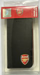 Official Arsenal Football FC Wallet Folio Flip Black Case for iPhone 5 5S NEW