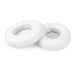 REYTID Replacement White Ear Pad Cushion Kit Compatible with Beats By Dr. Dre Solo2 & Solo2 Wireless Headphones