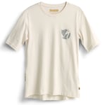 Fjällräven - S/F Cotton Pocket T-shirt Women - Eggshell-111 - XL