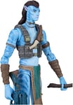 Bandai - Disney Avatar - Figurine McFarlane 17cm - Jake Sully - Figurine Officielle Issue du Film Avatar 2 réalisé par James Cameron - TM16307
