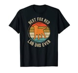 Mens Fox Red Lab Dad Labrador Retriever T-Shirt