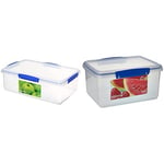 Sistema 1870 KLIP IT Food Storage Container, Blue Clips, 7 Litre & 3 Litre