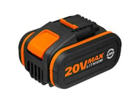 Worx 20V Batteri 4Ah med Batteriindikator