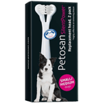 Petosan SilentPower Sonic Power Replacement Toothbrush Large