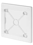 Unite frame front white for system+ panels including anti-insect net for passiv ventilation