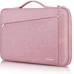 Ferkurn Laptop Case Sleeve 13 13.3 Inch Compatible with 13" MacBook Air 2015-2021 M1/ MacBook Pro 2015-2021 M1/ iPad Pro/ 13.5" Surface Book/ XPS 13/ Acer/ Asus/ Chromebook Carrying Computer Bag, Pink