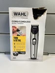 Wahl Cord/Cordless Beard Trimmer - Stainless Steel | BRAND NEW