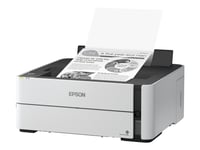 Epson Ecotank M1180 - Skrivare - Svartvit - Duplex - Bläckstråle - Påfyllbar - A4/Legal - 1200 X 2400 Dpi - Upp Till 20 Sidor/Minut - Kapacitet: 250 Ark - Usb 2.0, Lan, Wi-Fi