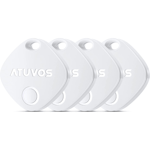 ATUVOS Smart Bluetooth Key Finder 4 Pack, Item Finder Compatible with Apple Find