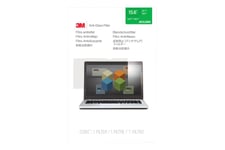 3M Anti-Glare-filter til 15,6" widescreen laptop - display anti-genskinfilter - 15,6" bred