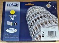 GENUINE EPSON 79 Yellow cartridge ORIGINAL T7914 TOWER OF PISA ink boxed 2024