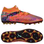 PUMA Future 8 Ultimate Mg Creativity - Orange/lila/electric Peppermint/PUMA Svart Limited Edition, storlek 47