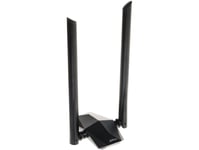 Dahua Technology Nc1800, Trådlös, Usb, Wlan, Wi-Fi 6E (802.11Ax), 1800 Mbit/S, Svart