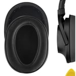 Geekria  Replacement Ear Pads for SONY MDR-100A Headphones (Black)