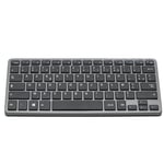 BLUESTORK - Clavier sans Fil Bluetooth, Mini Clavier Azerty Français, Clavier Léger Silencieux, Clavier Bluetooth 90h D'autonomie, Rechargeable USB C, 14 Raccourcis Multimédias - Noir - New 2024