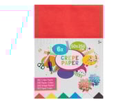 Crepepapper 50 X 250 Cm, 6 Ark