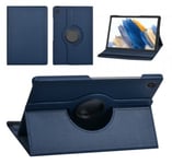 Väska Galaxy Tab A8 10,5 (SM-X200) Mörkblå Roterbar