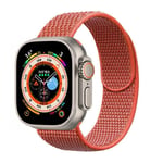 Nailon kellon renneke Apple Watch Ultra (49mm) - Nectarine